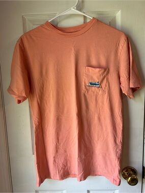 Vineyard Vines Men’s Pocket Tee - Coral